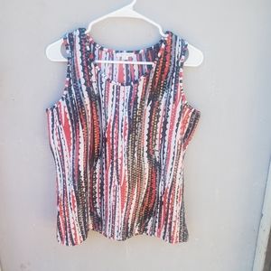 Erin London Sleeveless Circle Top